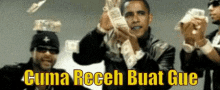 Cuma Receh GIF - Barack Obama Rich Money GIFs
