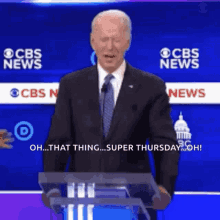 Joe Biden Super Thursday GIF - Joe Biden Super Thursday Super GIFs