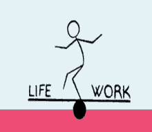 Balance Life And Work GIF - Balance Life And Work Stickman GIFs
