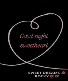 Good Night Sweetheart GIF - Good Night Sweetheart Love You GIFs