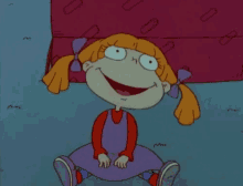 When You'Re High Af And Can'T Remember How To Act Normal Rugrats GIF - Rugrats Angelica Pickles High GIFs