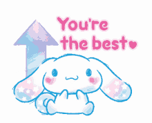 You Are The Best Cute GIF - You Are The Best Cute Arrow Up GIFs