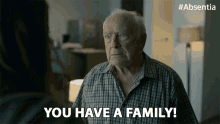 You Have A Family Paul Freeman GIF - You Have A Family Paul Freeman Warren Byrne GIFs
