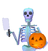 Spooky Skeleton Sticker - Spooky Skeleton Stickers
