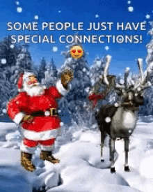 christmas reindeer special connection santa claus