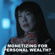 Monetizing For Personal Wealth Suzanne Wu GIF - Monetizing For Personal Wealth Suzanne Wu Raising Dion GIFs