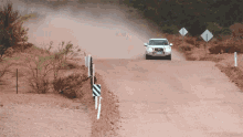 driving airspeeder crossroad desert driving dirt road