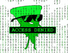 access denied pizza steve matrix vpgloves hacker