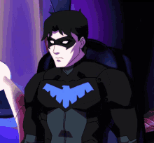 Nightwing Relax GIF - Nightwing Relax Young Justice GIFs