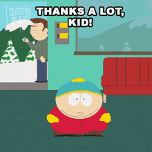 Thanks A Lot Kid Eric Cartman GIF - Thanks A Lot Kid Eric Cartman South Park GIFs