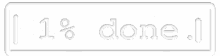 progress progressbar wait working 99percentdone