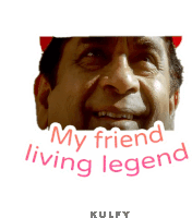 My Friend Living Legend Sticker Sticker - My Friend Living Legend Sticker My Friend Stickers