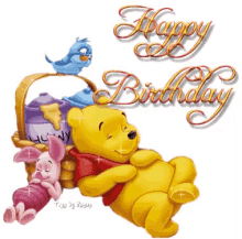 Happy Birthday Winnie The Pooh GIF - Happy Birthday Winnie The Pooh GIFs