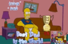 best dad happy fathers day simpsons homer best dad happy fathers day simpsons homer