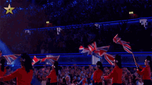 patriotic flags