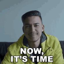 Now Its Time Jamie Zhu GIF - Now Its Time Jamie Zhu Its The Right Time GIFs