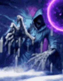 Grim Reaper Wailing Soul GIF - Grim Reaper Wailing Soul Ghost GIFs