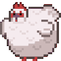 Chicken Cock Sticker - Chicken Cock Roll Stickers