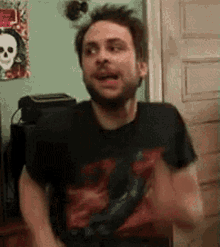 Excited Charlie Day GIF - Excited Charlie Day Running GIFs