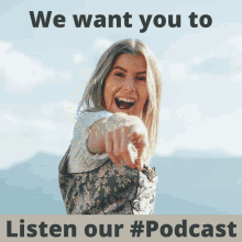 Listen Podcast Podcast GIF - Listen Podcast Podcast Pointing Out GIFs