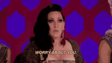 Mind Ur Own GIF - Worry About You Ru Pauls Drag Race Mind Your Own Business GIFs