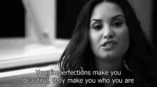 Imperfections Make You Beautiful GIF - Imperfections Beauty Demi Lovato GIFs
