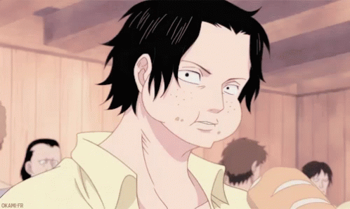 Ace Onepiece Gif Ace Onepiece Chewing Discover Share Gifs