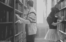 Kiss Library GIF - Kiss Library Romance GIFs