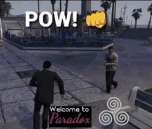 Paradoxrealms Pow GIF - Paradoxrealms Pow Punch In The Face GIFs
