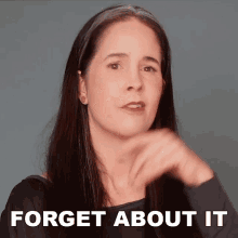 Forget About It Rachel Smith GIF - Forget About It Rachel Smith Rachels English GIFs