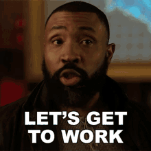 Lets Get To Work Cress Williams GIF - Lets Get To Work Cress Williams Jefferson Pierce GIFs