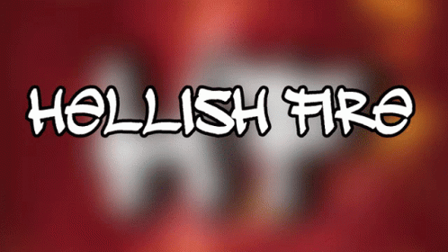massive hellish fire 7 letters