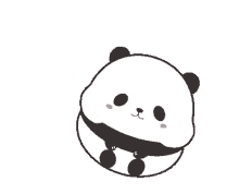 rolling panda