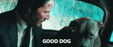 Good Dog Keanu Reeves GIF - Good Dog Keanu Reeves John Wick GIFs