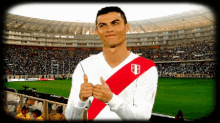 Ahora Hasta Ronaldo Quiere Ser Peruano GIF - Peruano Cristiano Seleccion GIFs