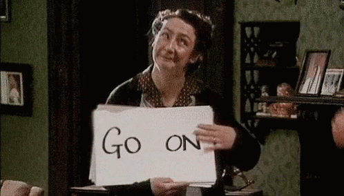 Go On Father Ted GIF - Go On Father Ted Mrs Doyle - Discover & Share GIFs