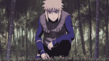 Minato Pointing GIF - Minato Pointing Concentrate GIFs