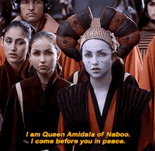 I Come In Peace Caryanne GIF - I Come In Peace Caryanne Queen Amidala GIFs