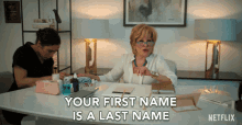 Your First Name Is A Last Name GIF - Your First Name Is A Last Name Not Impressed GIFs