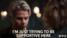 Im Just Trying To Be Supportive Here Jake Manley GIF - Im Just Trying To Be Supportive Here Jake Manley Jack Morton GIFs