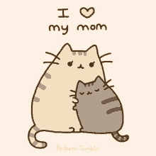 Moms GIF - Pusheen Mom GIFs