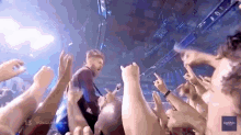 Crowd Surf Rock And Roll GIF - Crowd Surf Rock And Roll Guitar GIFs