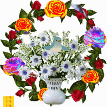 Szeretet Flowers GIF - Szeretet Flowers Colorful GIFs