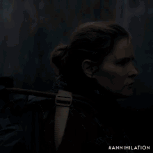 Jennifer Jason Leigh Annihilation GIF - Jennifer Jason Leigh Annihilation Turn Around GIFs