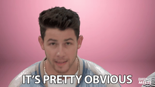 Its Pretty Obvious Nick Jonas GIF - Its Pretty Obvious Nick Jonas Duh GIFs