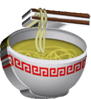 Noodles Cup Sticker - Noodles Cup Ramen Stickers