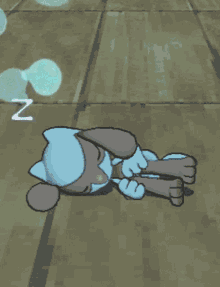 Pokemon Riolu GIF - Pokemon Riolu Sleeping GIFs