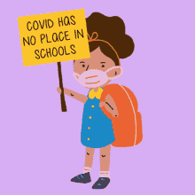Covid Has No Place In Schools Education GIF - Covid Has No Place In Schools Education Teacher GIFs