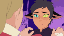 worried catra shera and the princesses of power sad concerned