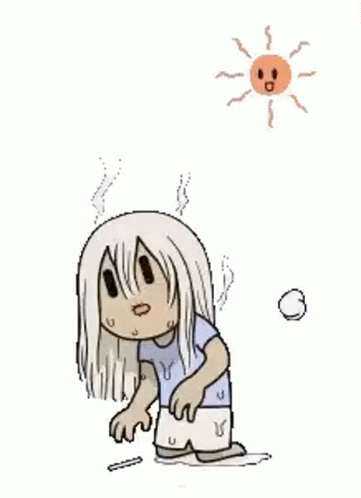 Hot,Melting,Scorching Heat,Global Warming,Summer,Too Hot,gif,animated gif,g...